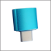 Adaptador USB para USB-C Xtrad