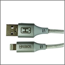 Cabo carregador USB para Iphone Turbo MidNight em nylon