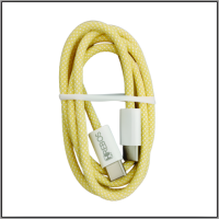 Cabo carregador USB-C USB-C em nylon