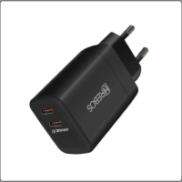 Carregador Luxe Power 30w com duas portas USB-C