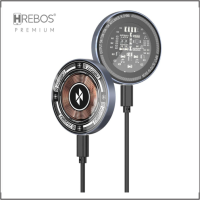 Carregador de indução  Premium Round Wireless Titanium