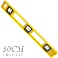 Nivel 03 bolhas 50 cm Gardan